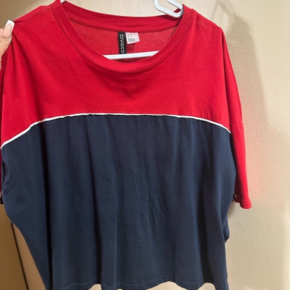 HM colour block T-shirt - Picture 4 of 6